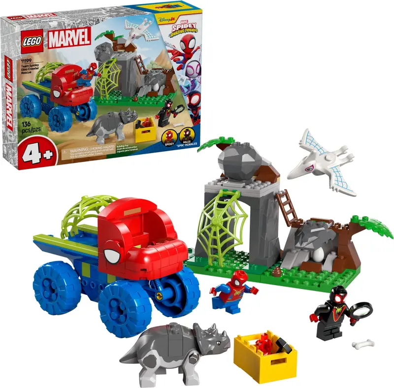 LEGO 11199 Misja ratunkowa zespołu Spidey’ego w dinoterenówce zdjęcie 3