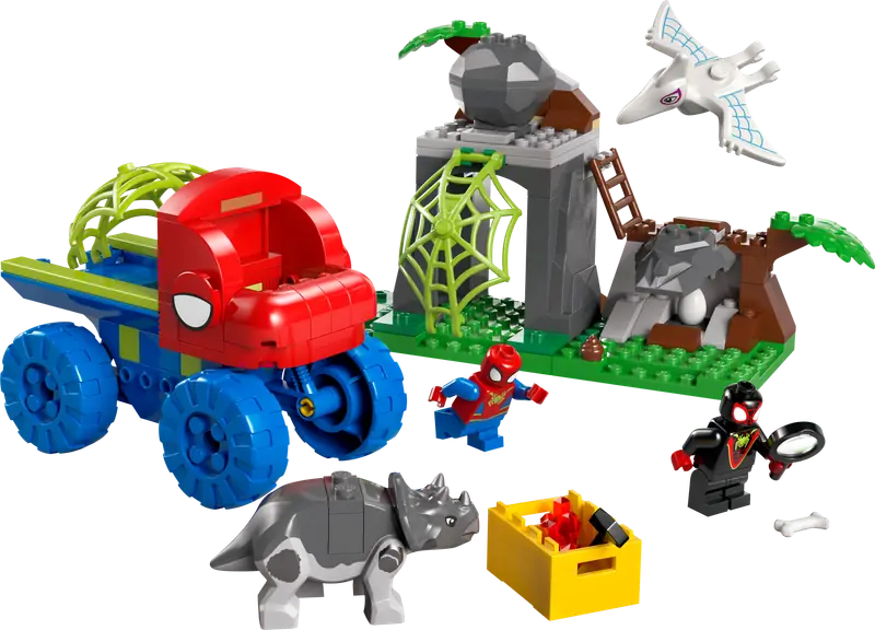 LEGO 11199 Misja ratunkowa zespołu Spidey’ego w dinoterenówce