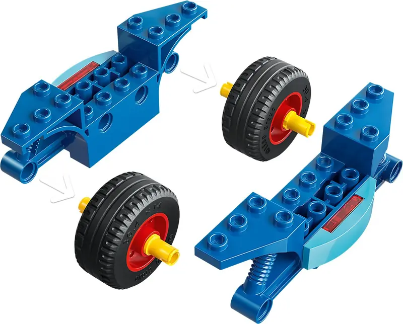 LEGO 11206 Spidey na motocyklu kontra Rhino zdjęcie 8