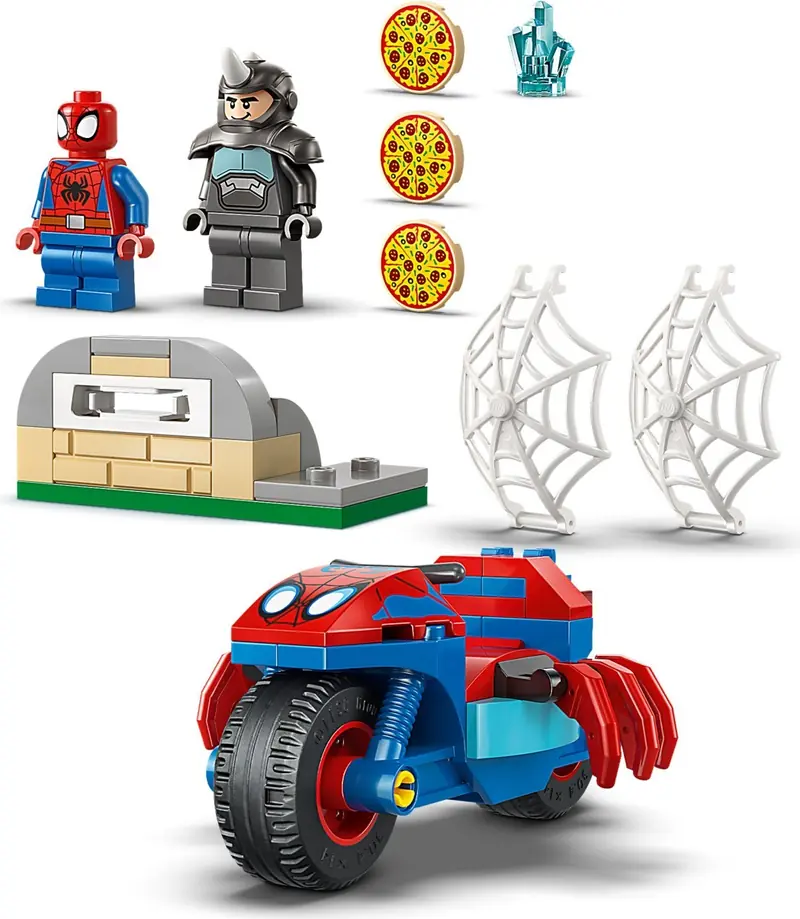 LEGO 11206 Spidey na motocyklu kontra Rhino zdjęcie 7