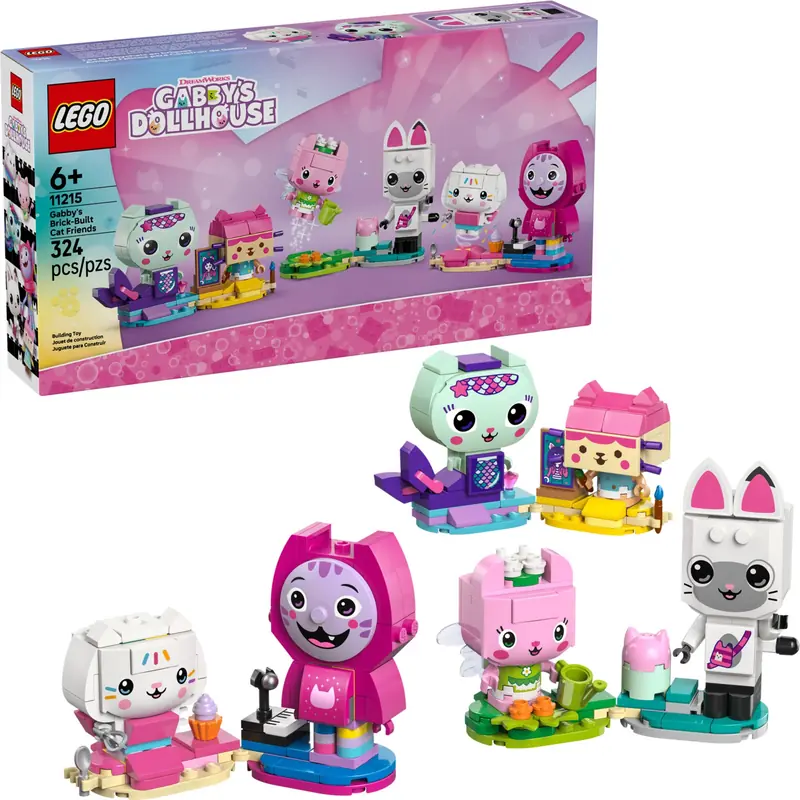 LEGO 11215 Koci przyjaciele Gabi z klocków zdjęcie 3