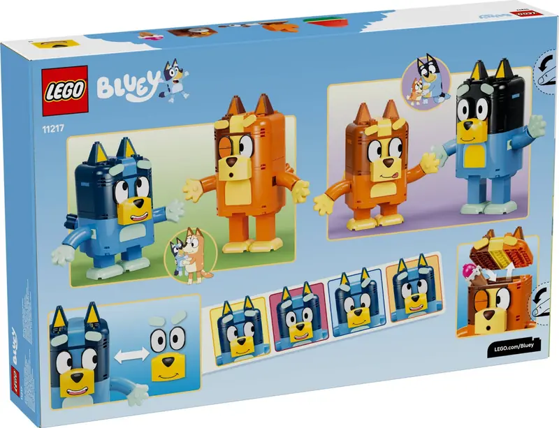 LEGO 11217 Rodzina Blue z klocków zdjęcie 6