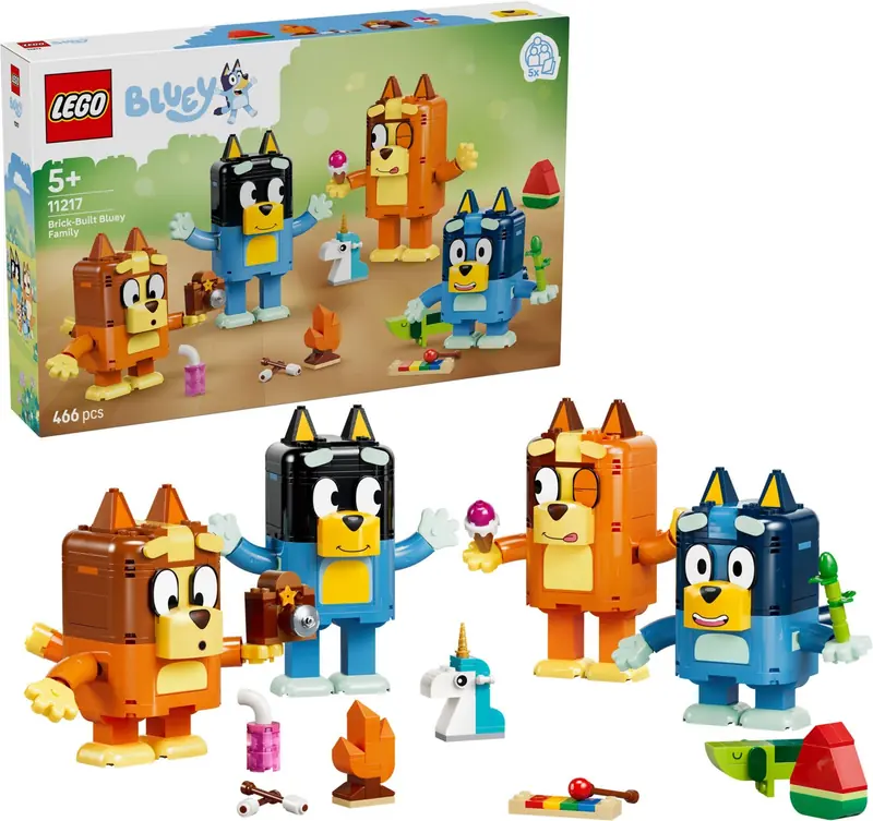 LEGO 11217 Rodzina Blue z klocków zdjęcie 3