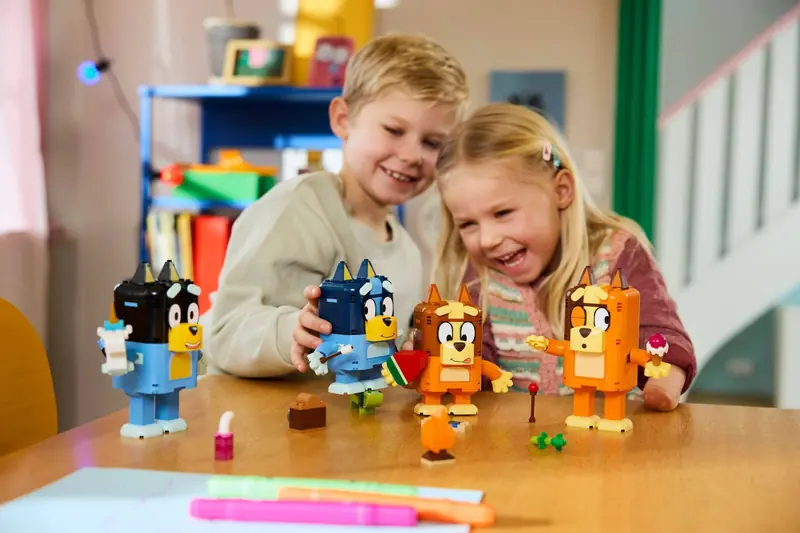 LEGO 11217 Rodzina Blue z klocków zdjęcie 17