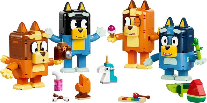 LEGO 11217 Rodzina Blue z klocków zdjęcie 7
