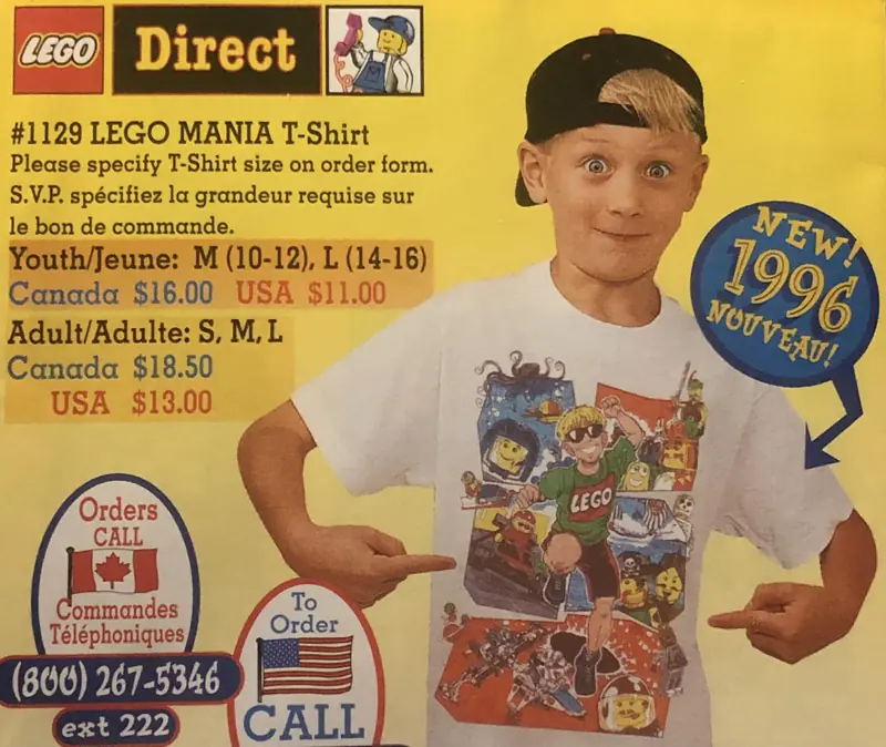 LEGO 1129 LEGO MANIA T-Shirt