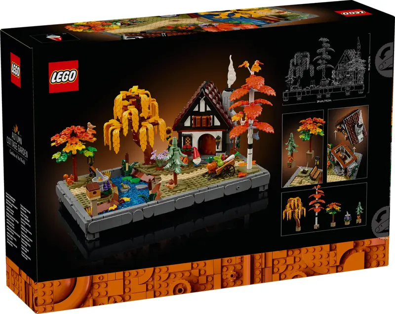 LEGO 11372 Jesienny ogród z chatką zdjęcie 3