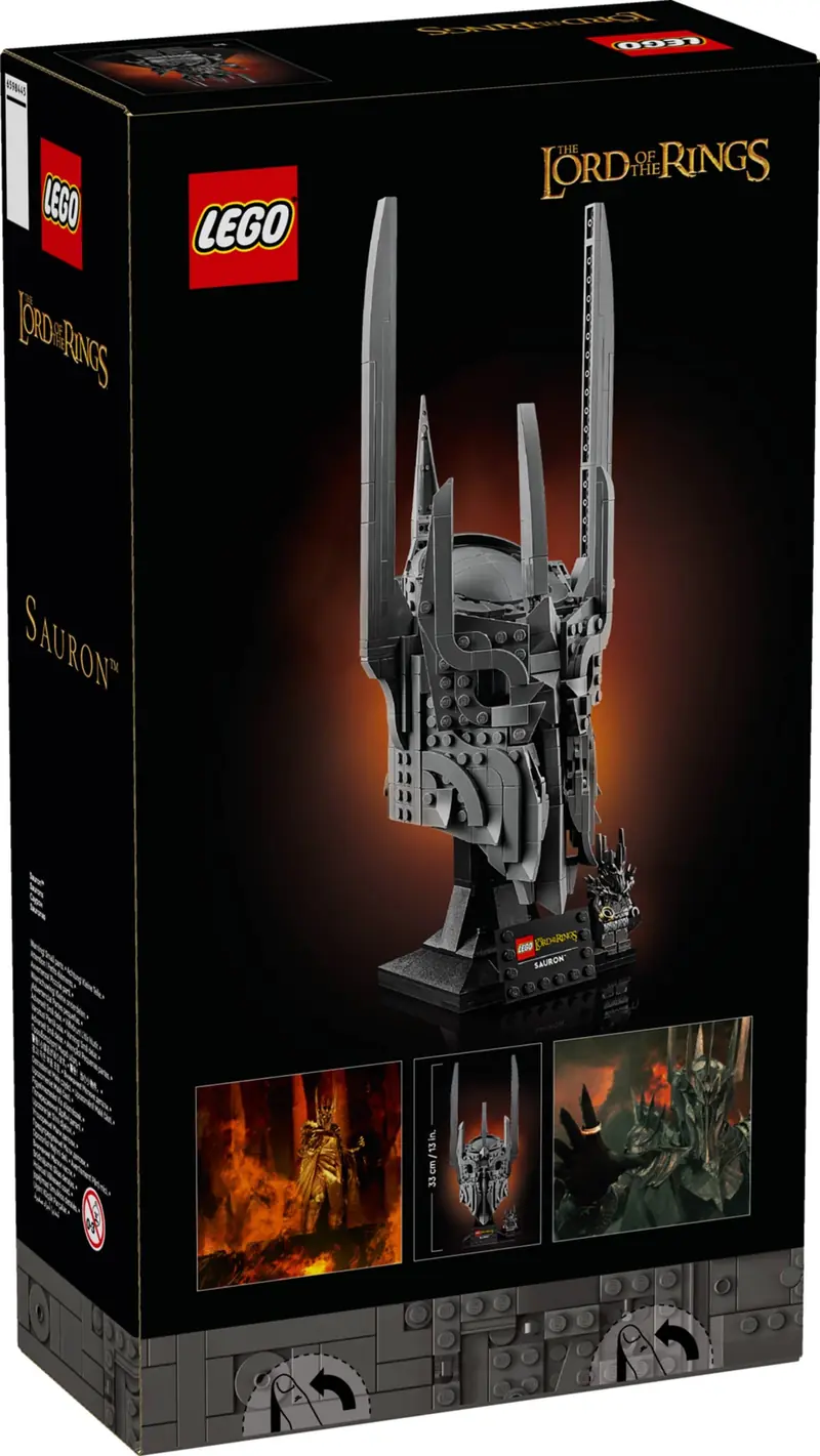 LEGO 11373 Władca pierścieni: Hełm Saurona zdjęcie 2