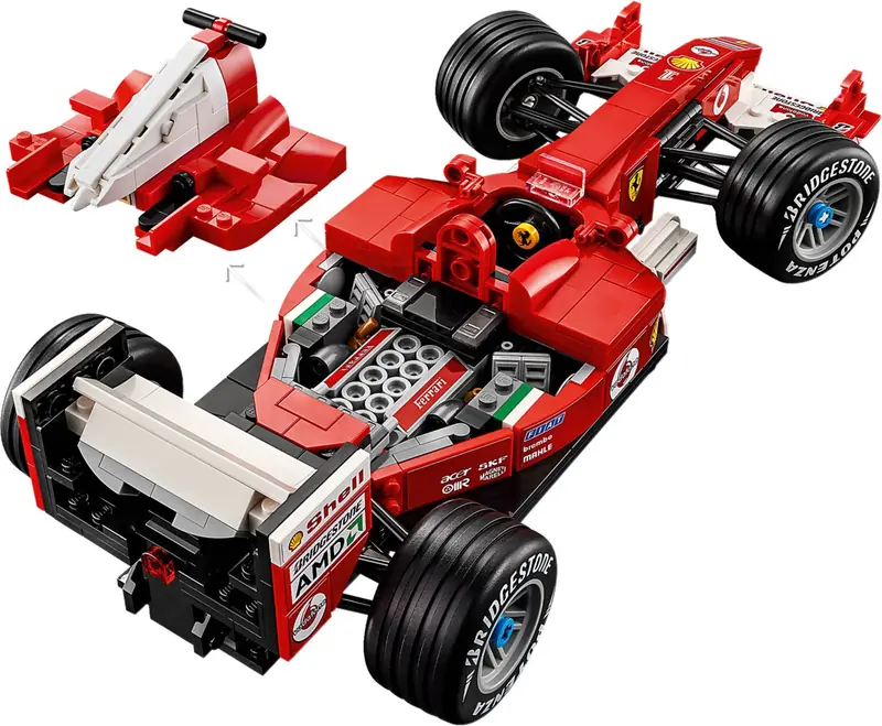 LEGO 11375 Ferrari F2004 i Michael Schumacher zdjęcie 7