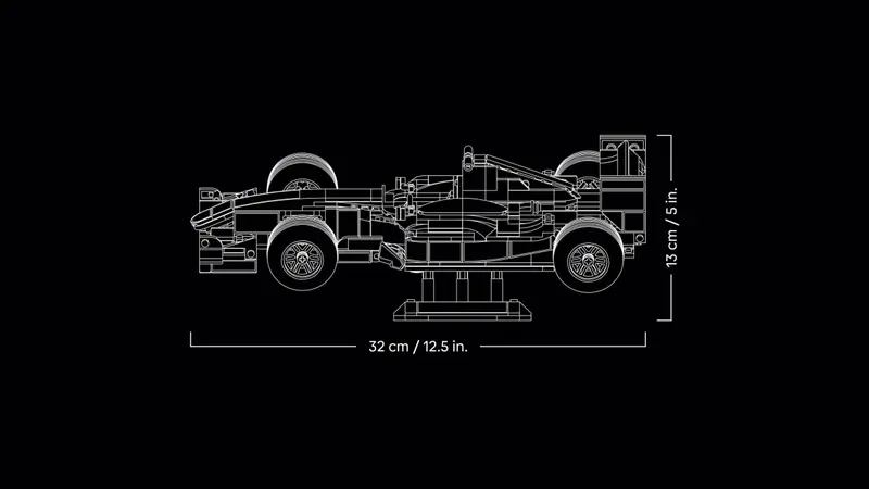 LEGO 11375 Ferrari F2004 i Michael Schumacher zdjęcie 12