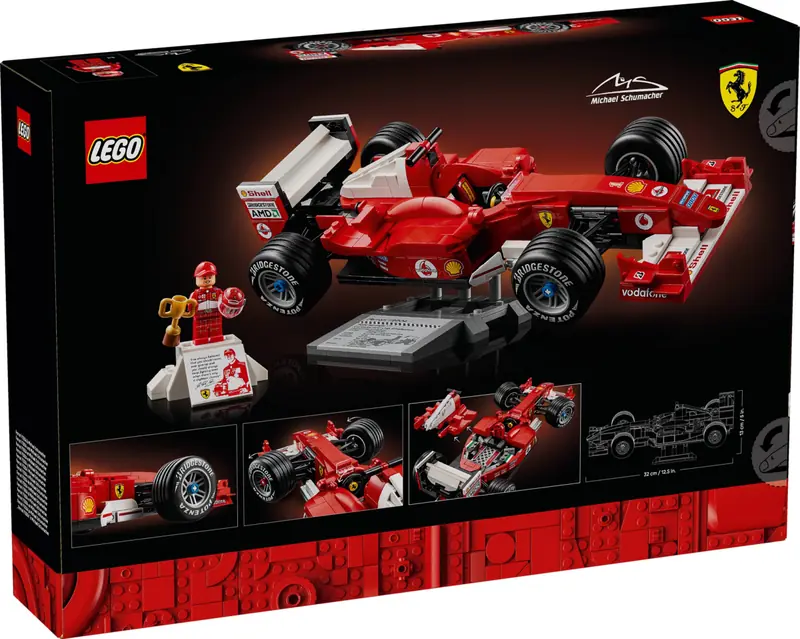 LEGO 11375 Ferrari F2004 i Michael Schumacher zdjęcie 6