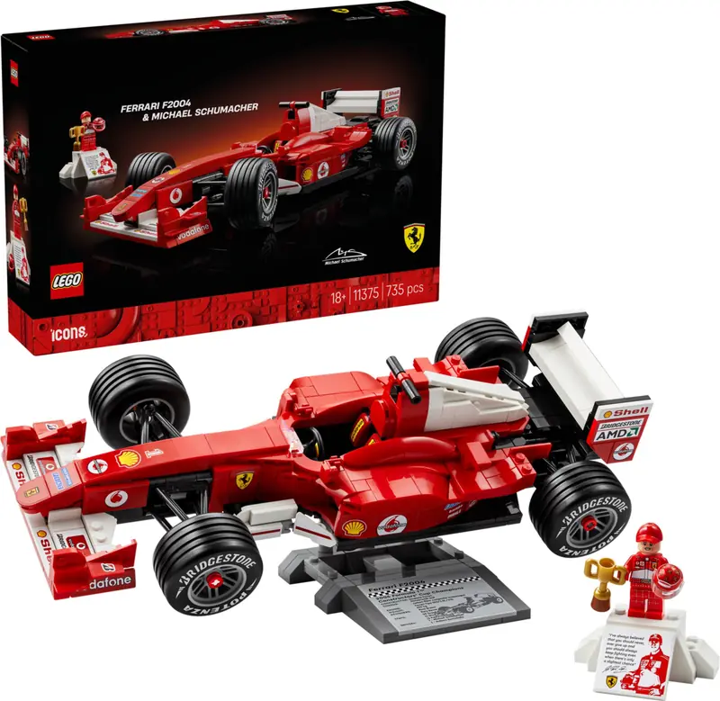 LEGO 11375 Ferrari F2004 i Michael Schumacher