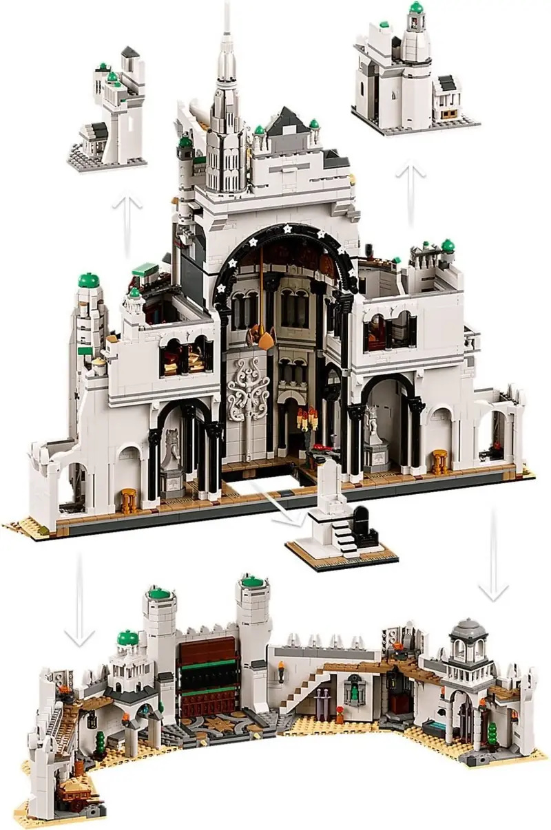 LEGO 11377 Władca pierścieni: Minas Tirith zdjęcie 8