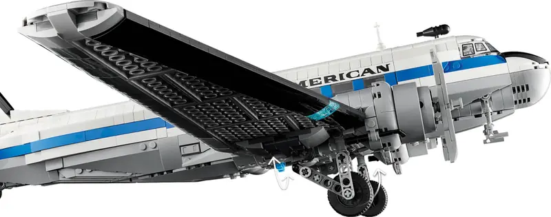 LEGO 11378 Samolot pasażerski Douglas DC-3 PAN AM zdjęcie 8