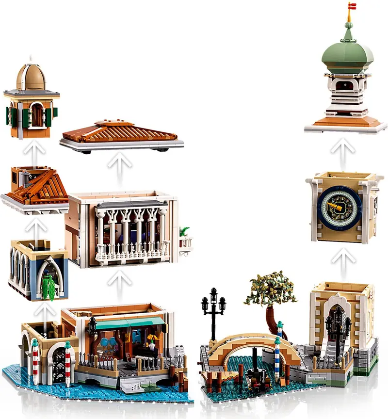 LEGO 11388 Wenecka okolica