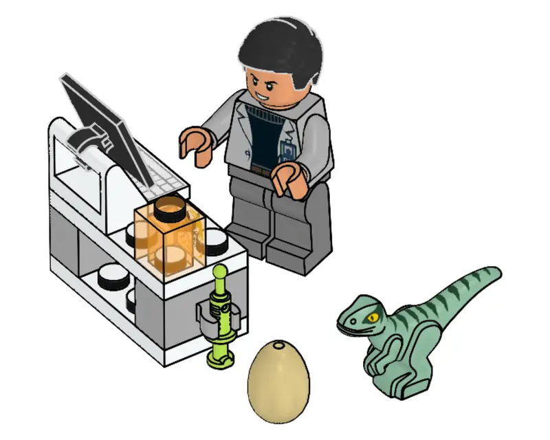 LEGO 122112 Dr. Wu's Laboratory