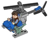 LEGO 122113 Owen with Helicopter