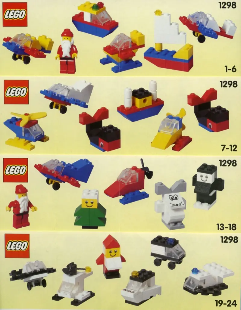 LEGO 1298 Classic Basic Advent Calendar 1998