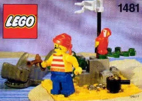 LEGO 1481 Desert Island