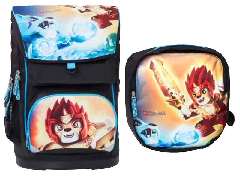 LEGO 15231 Legends of Chima Fire and Ice Large Backpack with Gym Bag