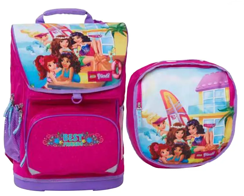 LEGO 15233 Friends Best Friends Large Backpack with Gym Bag