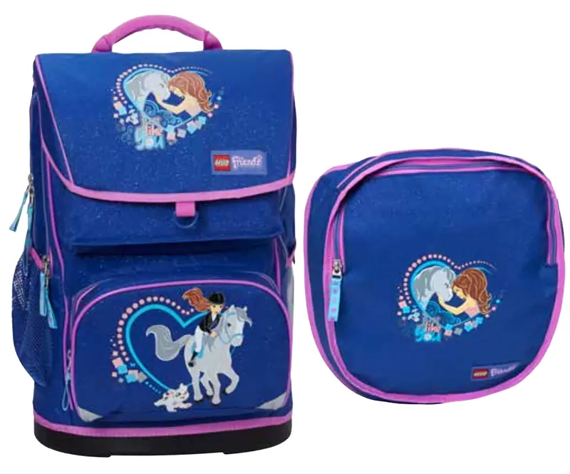 LEGO 15234 Friends Horse Large Backpack with Gym Bag