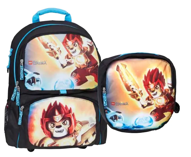 LEGO 15281 Legends of Chima Fire and Ice Backpack with Gym Bag