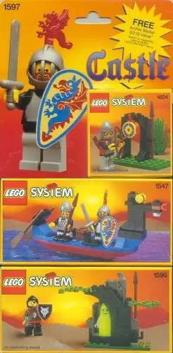 LEGO 1597 Castle 3-Pack
