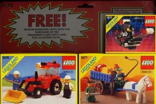 LEGO 1675 LEGOLAND Triple Pack