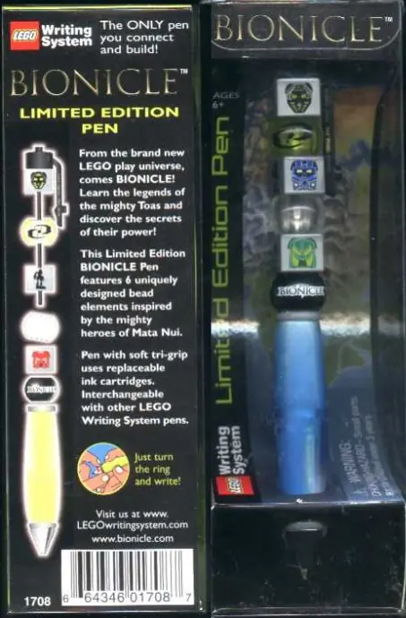 LEGO 1708 Bionicle Limited Edition Pen