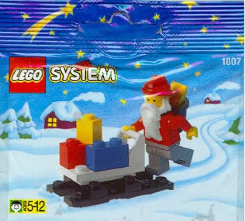 LEGO 1807 Santa Claus and Sleigh