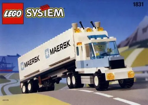 LEGO 1831 Maersk Line Container Lorry