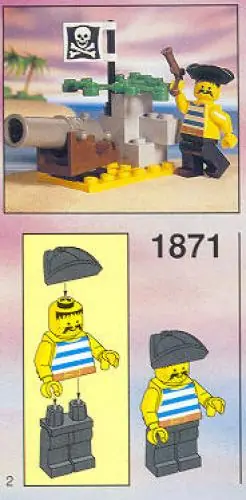 LEGO 1871 Pirates Cannon