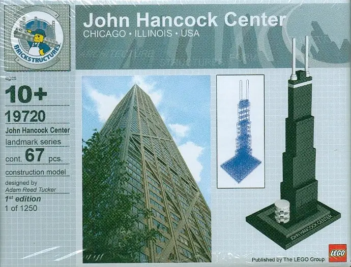 LEGO 19720 John Hancock Center (Wersja Brickstructures)
