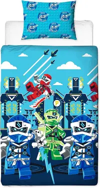 LEGO 200175683 Ninjago Lightning Duvet Set