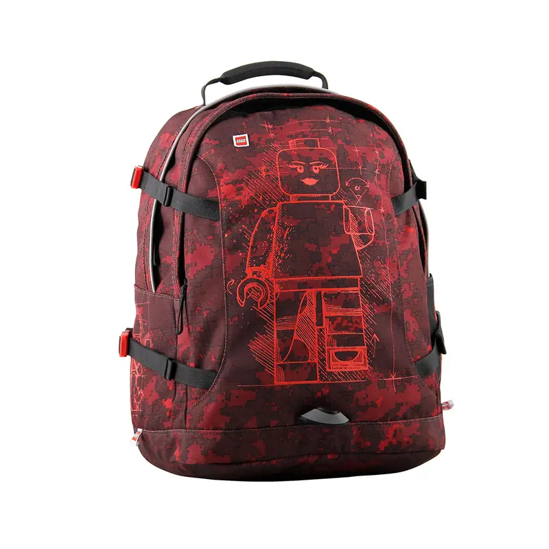 LEGO 200411916 Teen Minifigure Burgundy Backpack