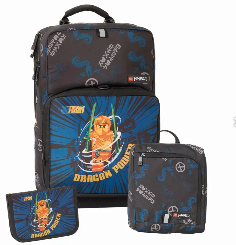 LEGO 202292404 Ninjago Arin Backpack with Gym Bag and Pencil Case