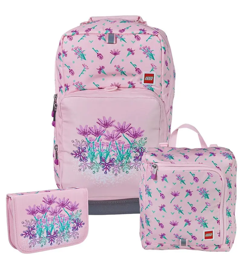 LEGO 202542506 Flowers School Bag Set