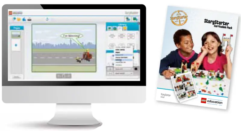 LEGO 2045100 StoryStarter Curriculum Pack and StoryVisualizer Software