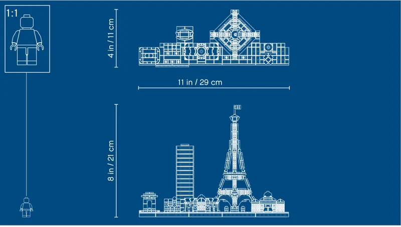 LEGO 21044 Paryż zdjęcie 6
