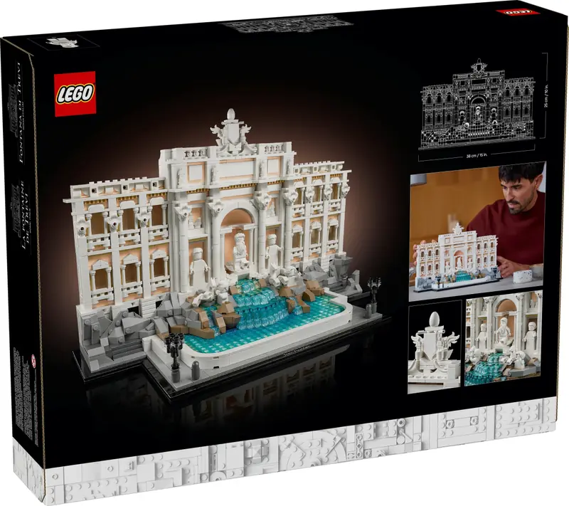 LEGO 21062 Fontanna di Trevi zdjęcie 3