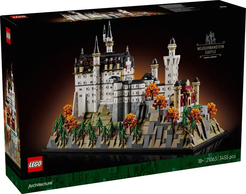 LEGO 21063 Zamek Neuschwanstein zdjęcie 2