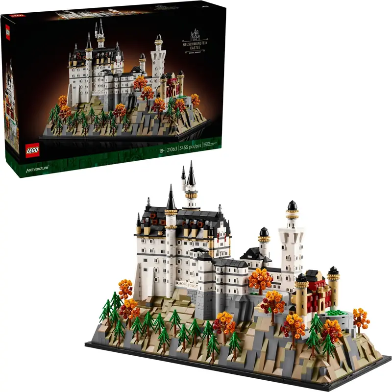 LEGO 21063 Zamek Neuschwanstein zdjęcie 4