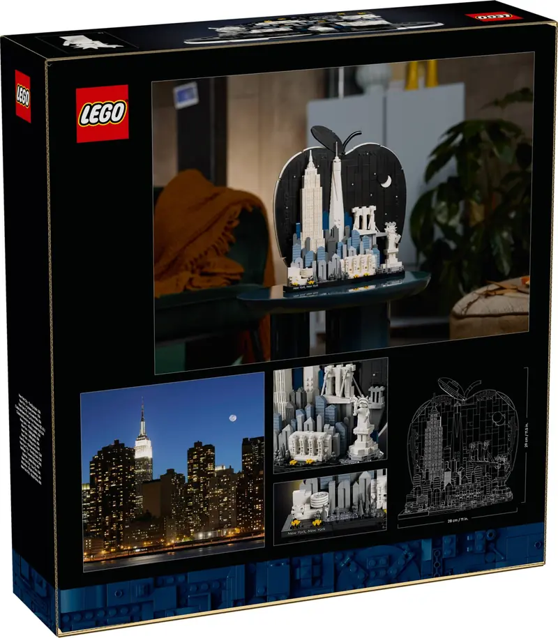 LEGO 21066 Nowy Jork - Wielkie Jabłko zdjęcie 2
