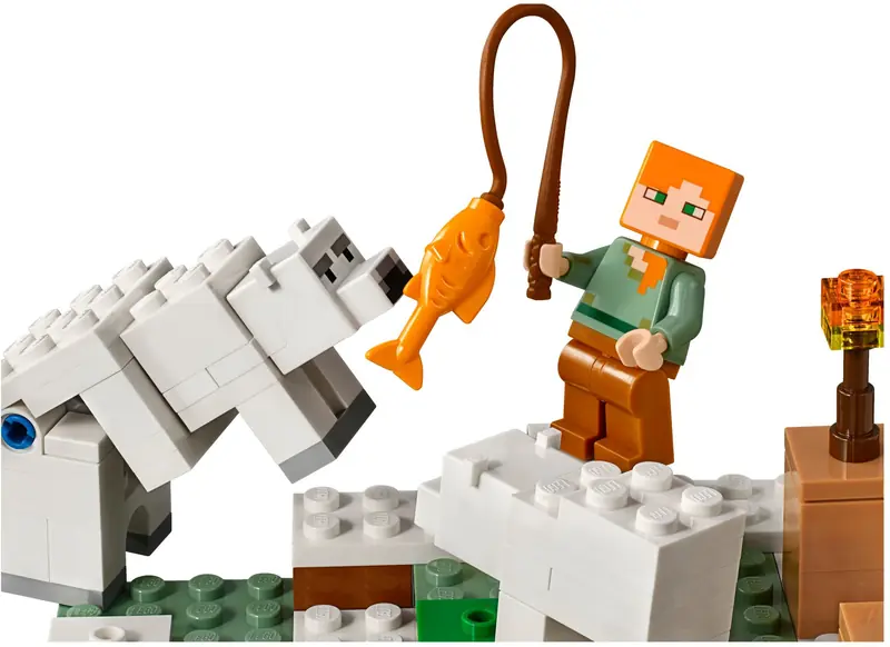 LEGO 21142 Igloo niedźwiedzia polarnego zdjęcie 5