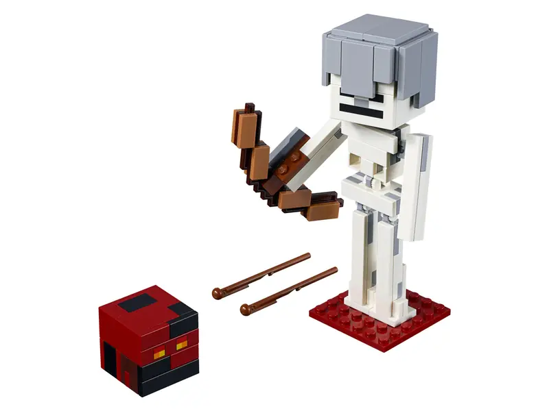 LEGO 21150 BigFig — szkielet z kostką magmy