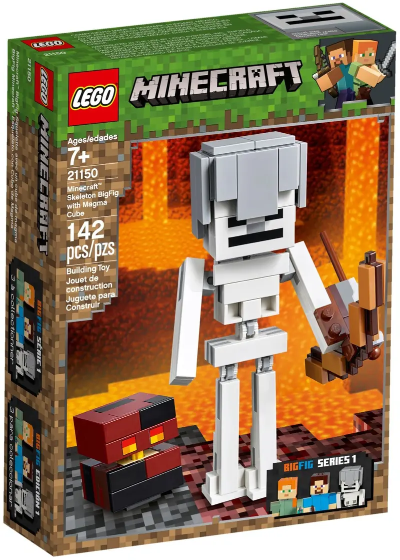 LEGO 21150 BigFig - szkielet z kostką magmy zdjęcie 2