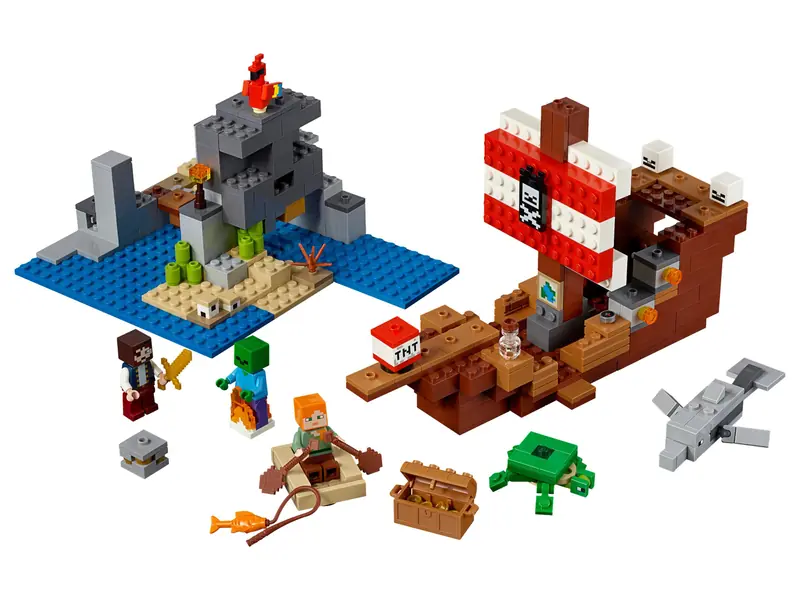 LEGO 21152 Przygoda na statku pirackim