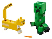 LEGO 21156 BigFig Creeper™ i Ocelot