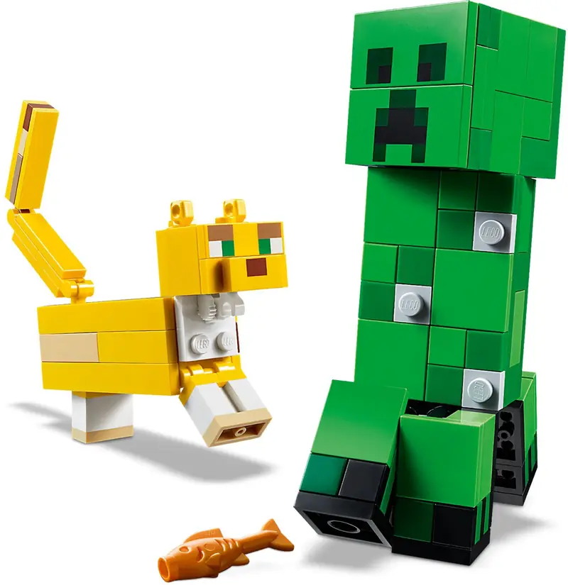 LEGO 21156 BigFig Creeper i Ocelot zdjęcie 4